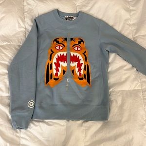 Bathing Ape Sweatshirt Blue size S women